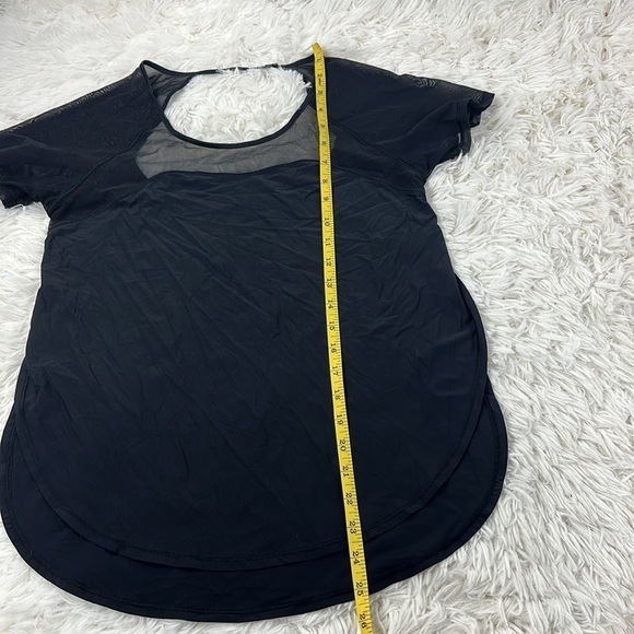 Lululemon Anew Short Sleeve Tee Black - Picture 3 of 4